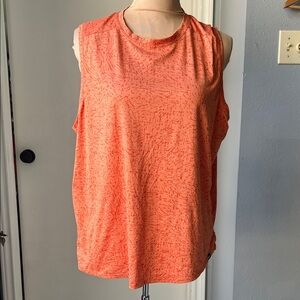 REI Women's Muscle Tee in Coral